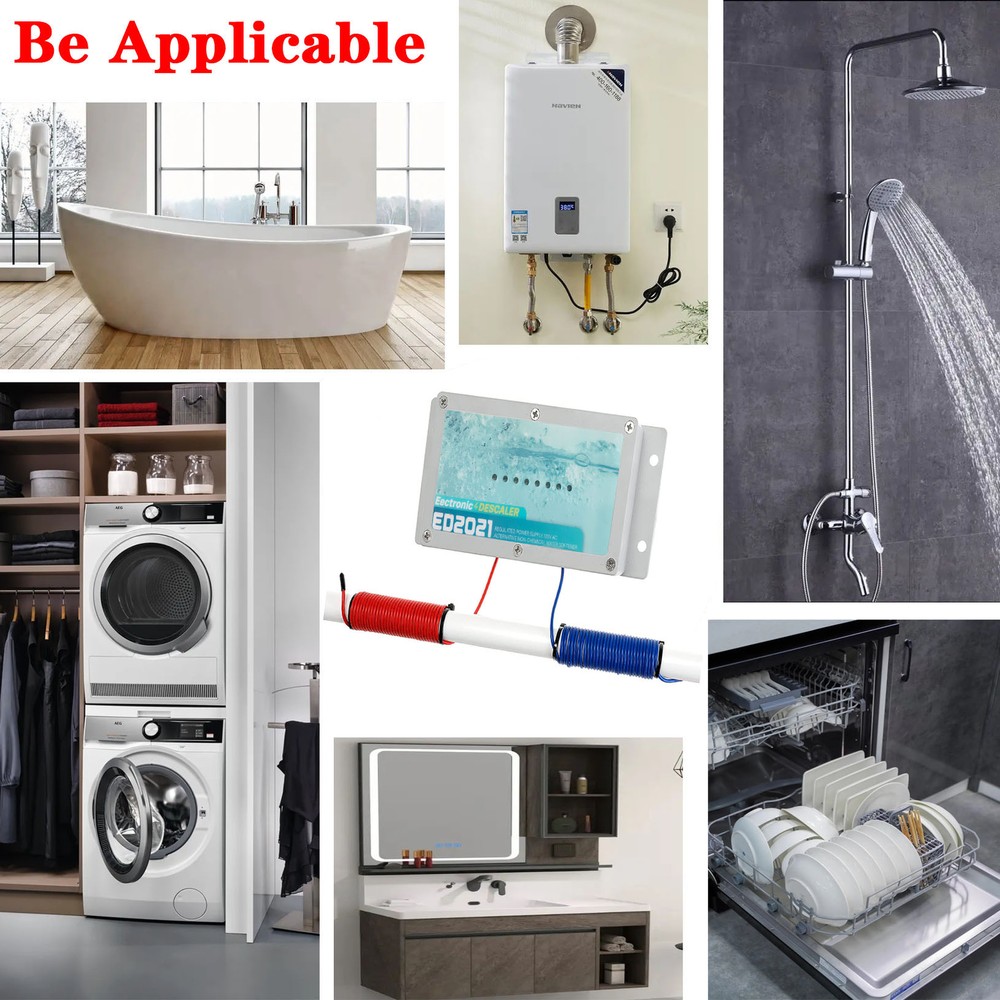 Whole House Electronic Hard Water Solution Scale Prevention Technology