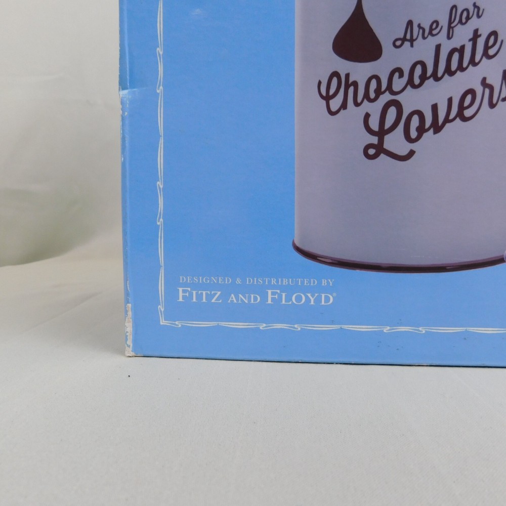 Fitz & Floyd Hershey's Chocolate Lovers Collection 3pc Ceramic Canisters #C296