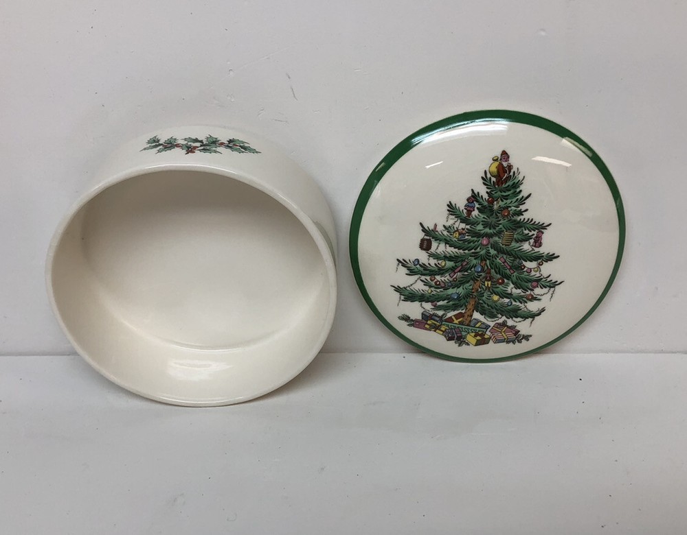 Spode Christmas Tree Bon Bon Dish - no box -