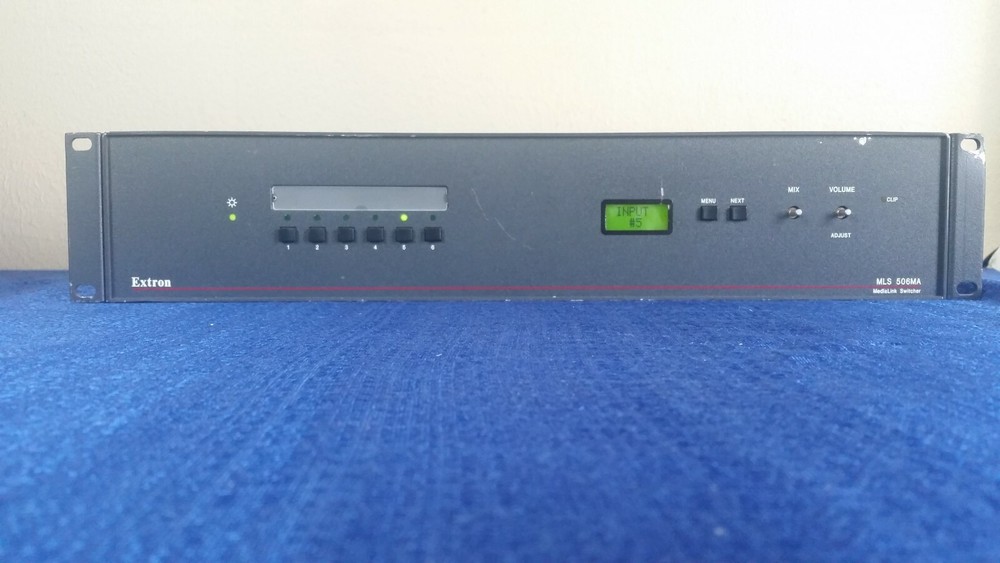 Extron MLS 506MA Multi-Format 6-Input MediaLink Switcher