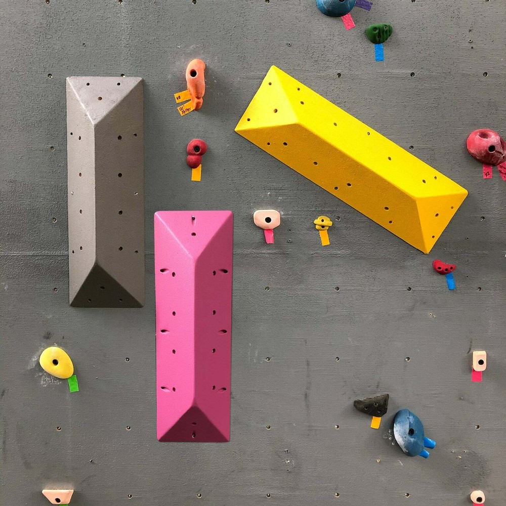 3-Pack Long Triangle Textured Climbing Volume Collection