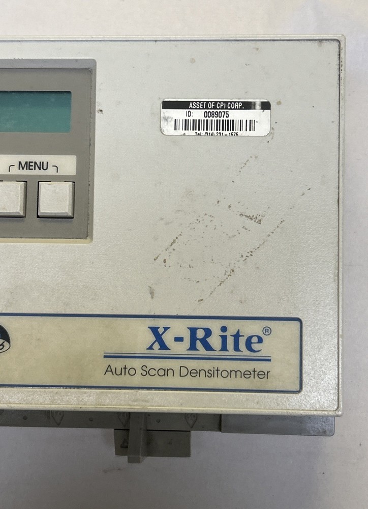 X-RITE,DTP36,AUTO SCAN DENSITOMETER