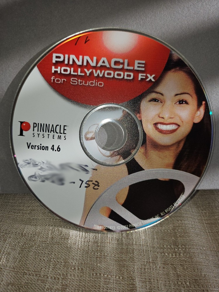 Pinnacle Hollywood FX version 4.6 CD