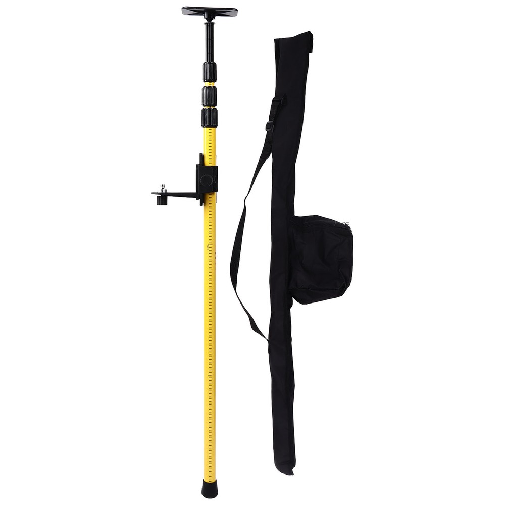 2.8M Leveling Telescoping Pole Adjustable Mounting Pole For Line Lasers