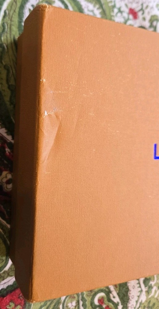 Louis Vuitton Orange Box 10"x6"x2" Empty Box With Damage