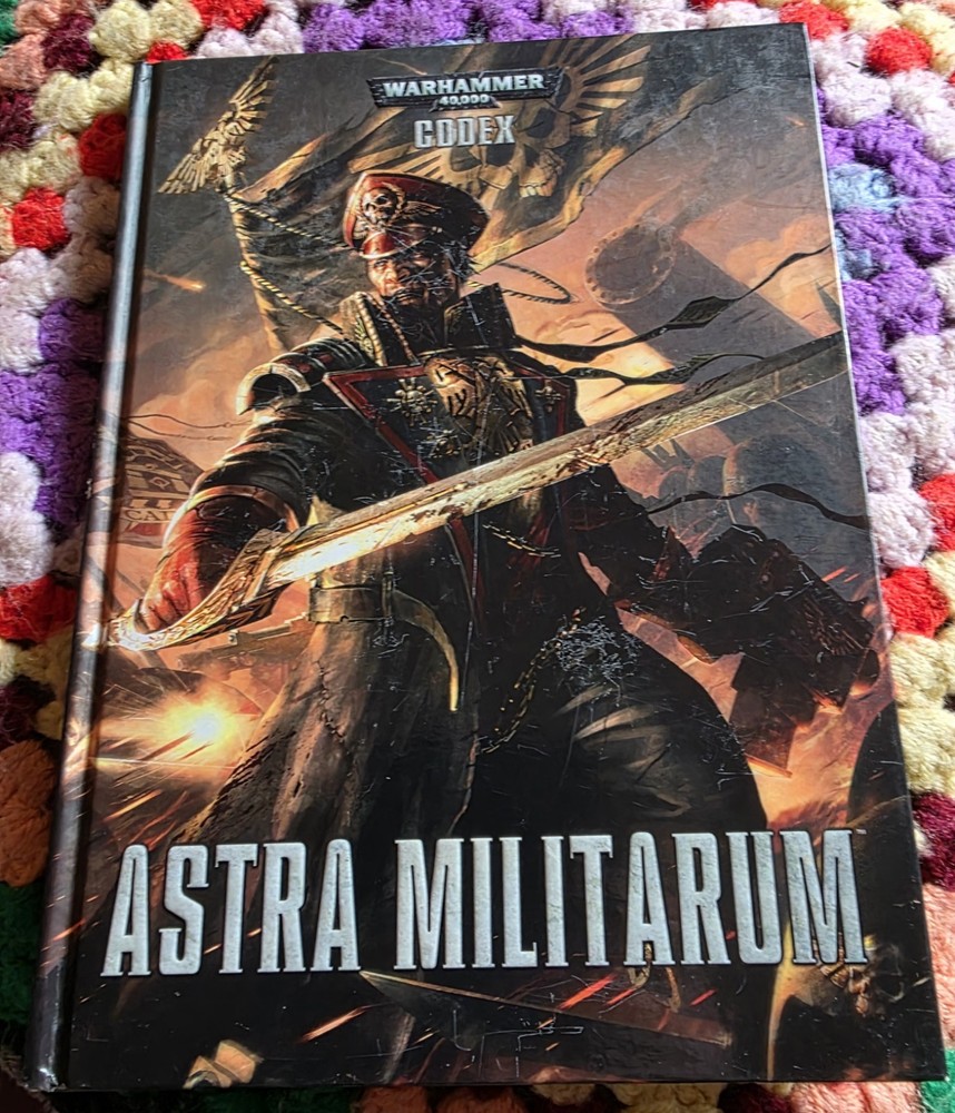 Warhammer 40k Codex Astra Militarum hardcover book