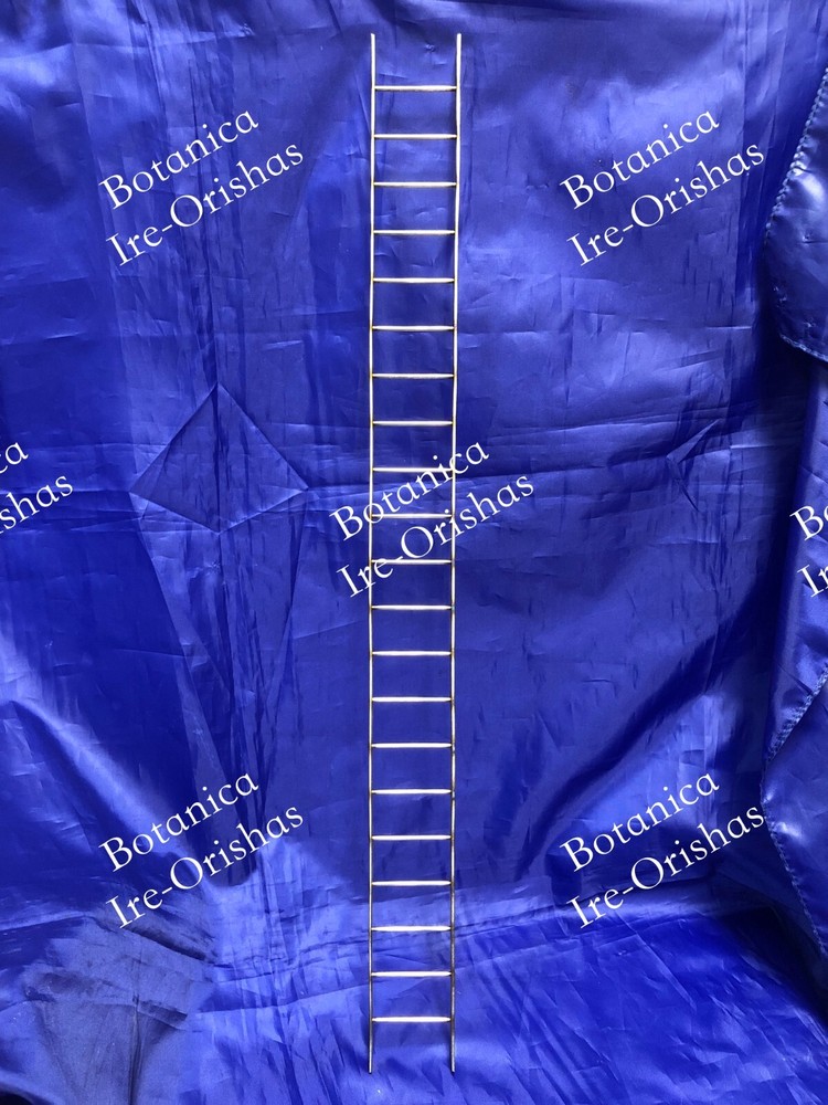 ESCALERA DE METAL 21 PASOS PARA OGGUN OGUN sarabanda RELIGION YORUBA IFA