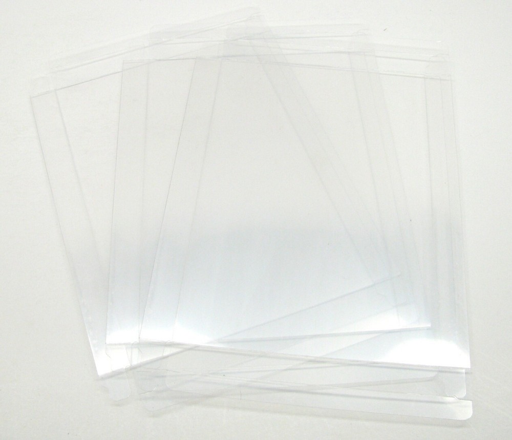25x DVD FULLSLIP SMALL (SIZE DV4) -CLEAR PLASTIC PROTECTIVE BOX PROTECTOR SLEEVE