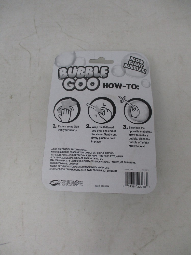 Bubble Goo - Blow Giant Bubbles - Blue