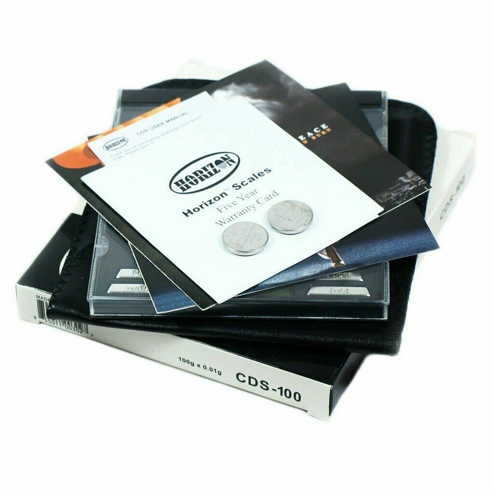 100g x 0.01g Digital Precision Scale CD Case Scale with Calibration Weights