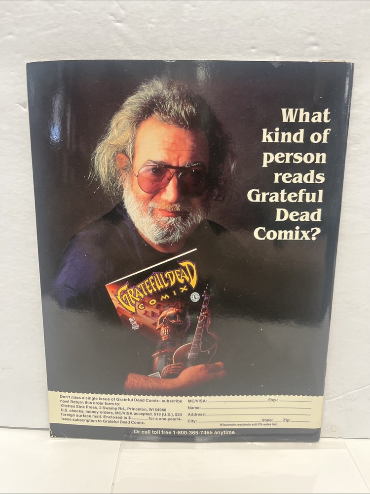 Vintage 1990s Grateful Dead comix 2 Comic Book