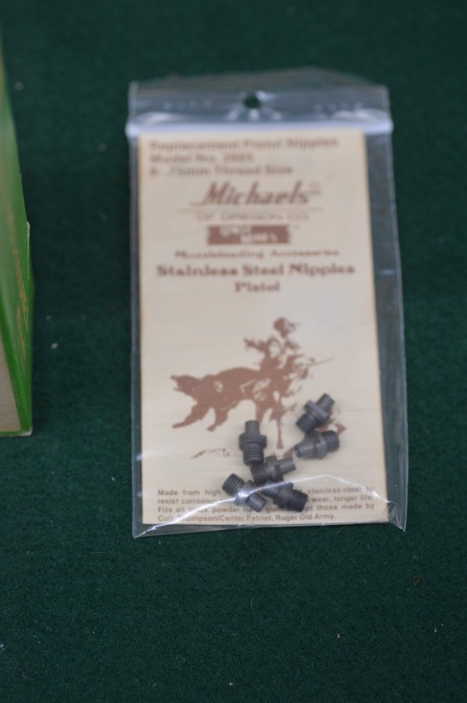 Uncle Mike's Muzzleloading Pistol Nipples 2865 Set Of 6