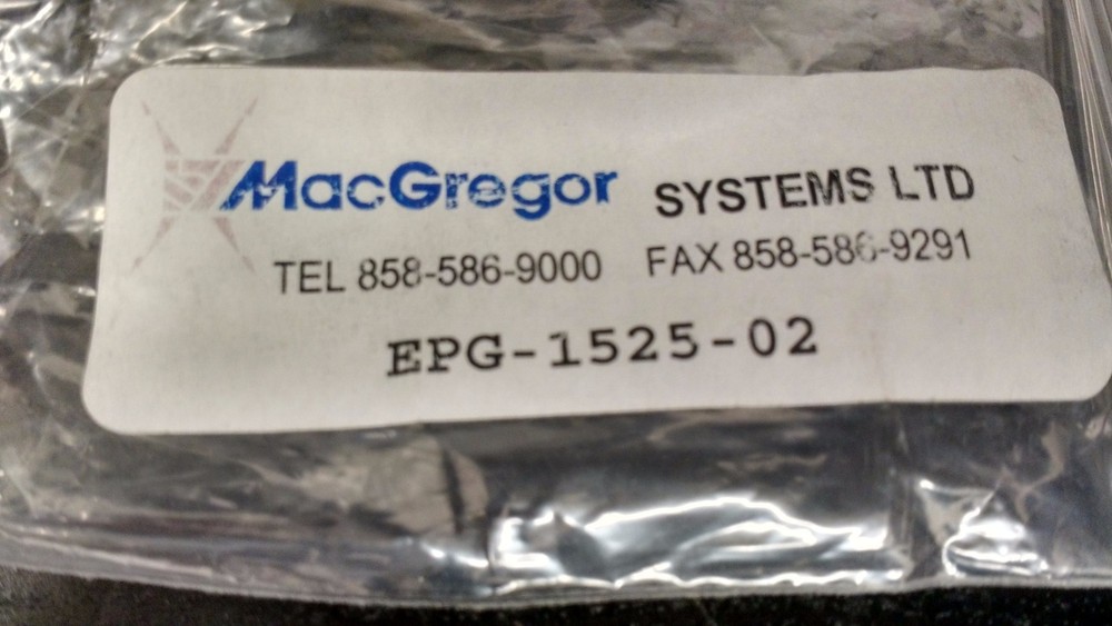 Dc Resistance welding electrode MacGregor EPG-1525-02