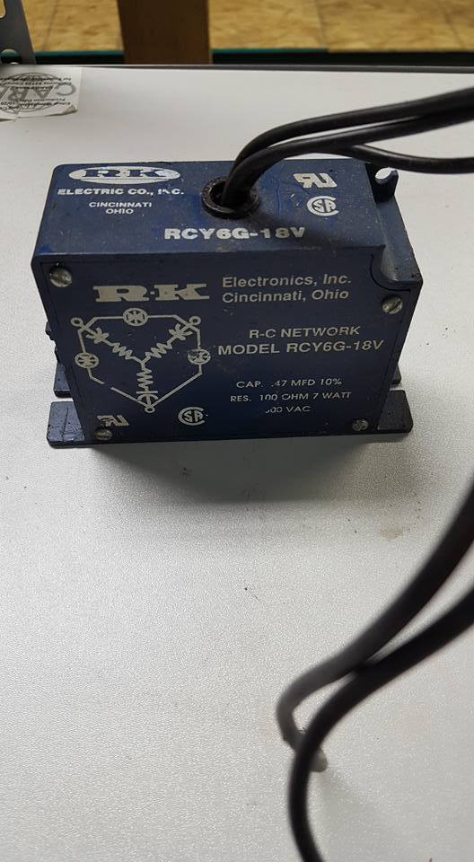RK ELECTRONICS RCY6G-18V VOLTAGE FILTER   W17