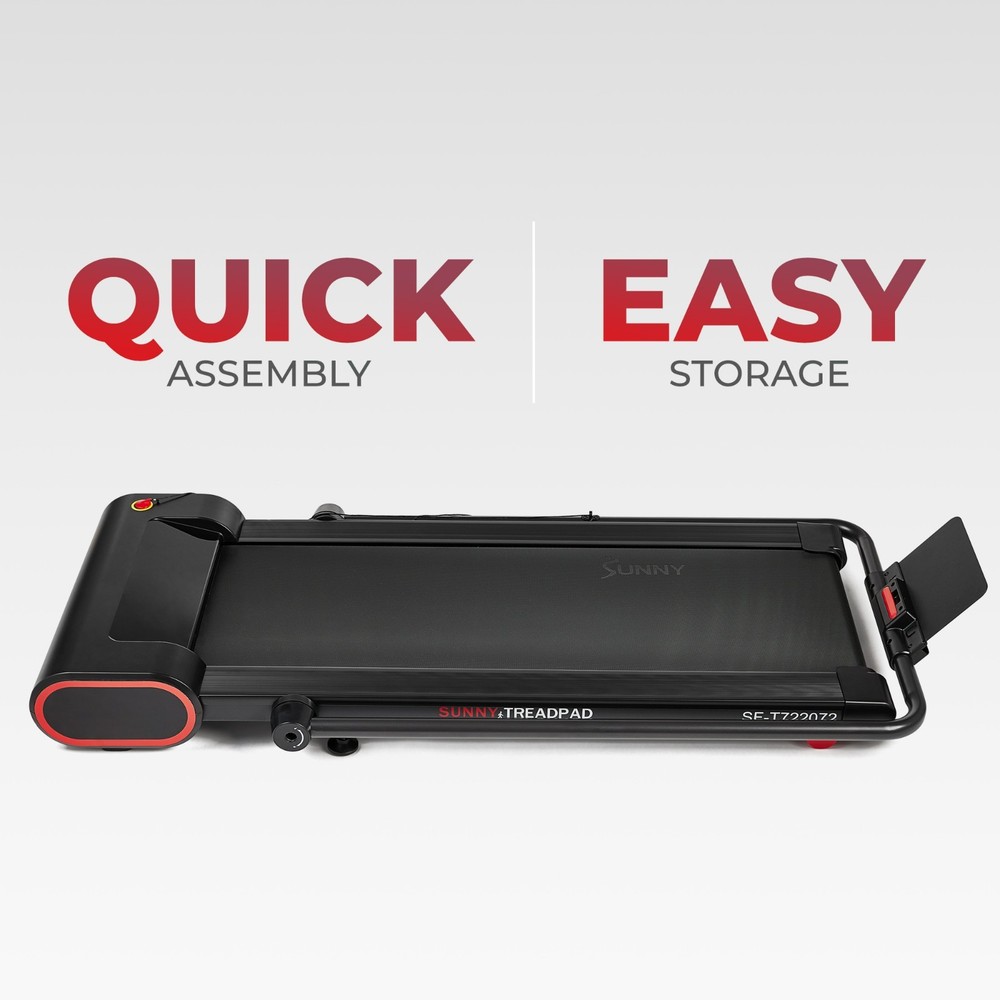Compact Foldable Dual Mode Smart Walking Pad Treadmill with Remote and Safe Key