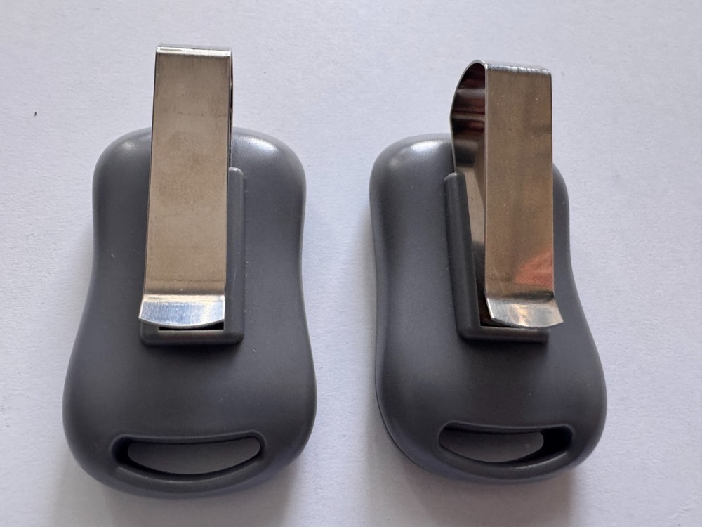 2-Pack Genie Garage Door Remote 3-Button IntelliCode CodeDodger w/ Clips