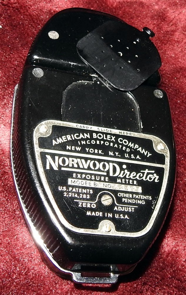 Norwood Director Model B Exposure Meter w/Case