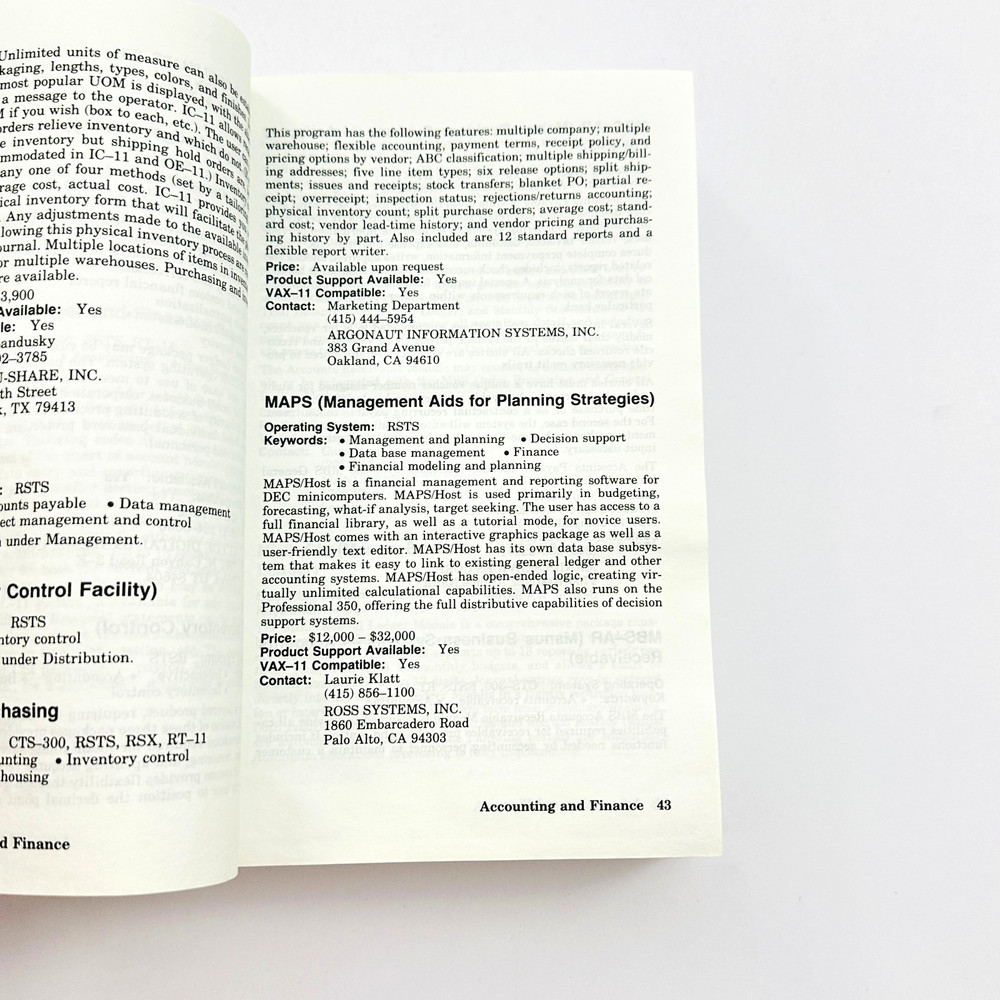 Digital PDP-11 Software Source Book WORN READING COPY First Edition 1983