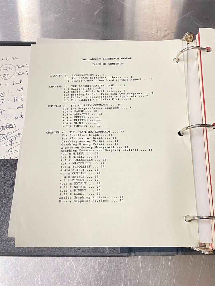 Cyborg Isaac Computerized Data Acquisition Control System - Users Guide / Manual