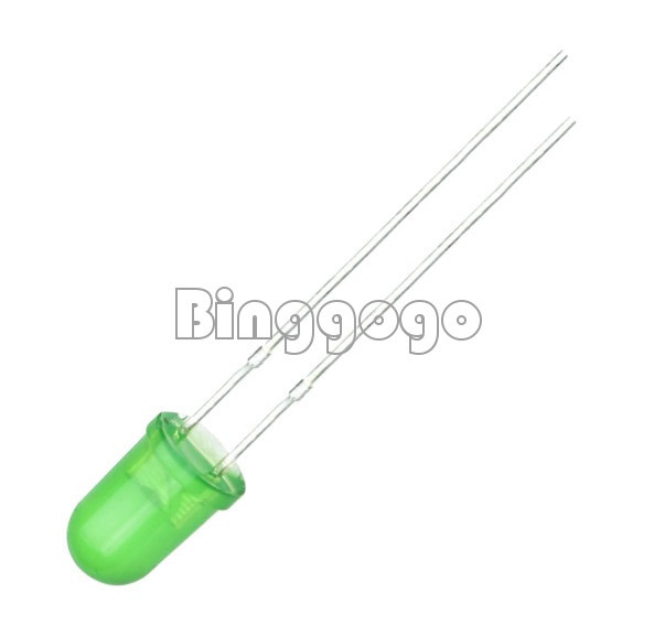 100 pcs LED 3MM GREEN COLOR GREEN LIGHT Super Bright