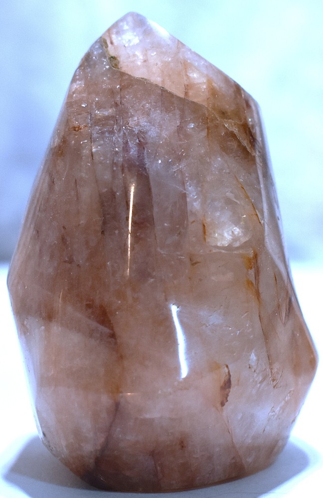Beautiful Fire Quartz Flame 3.2"/390 Grams