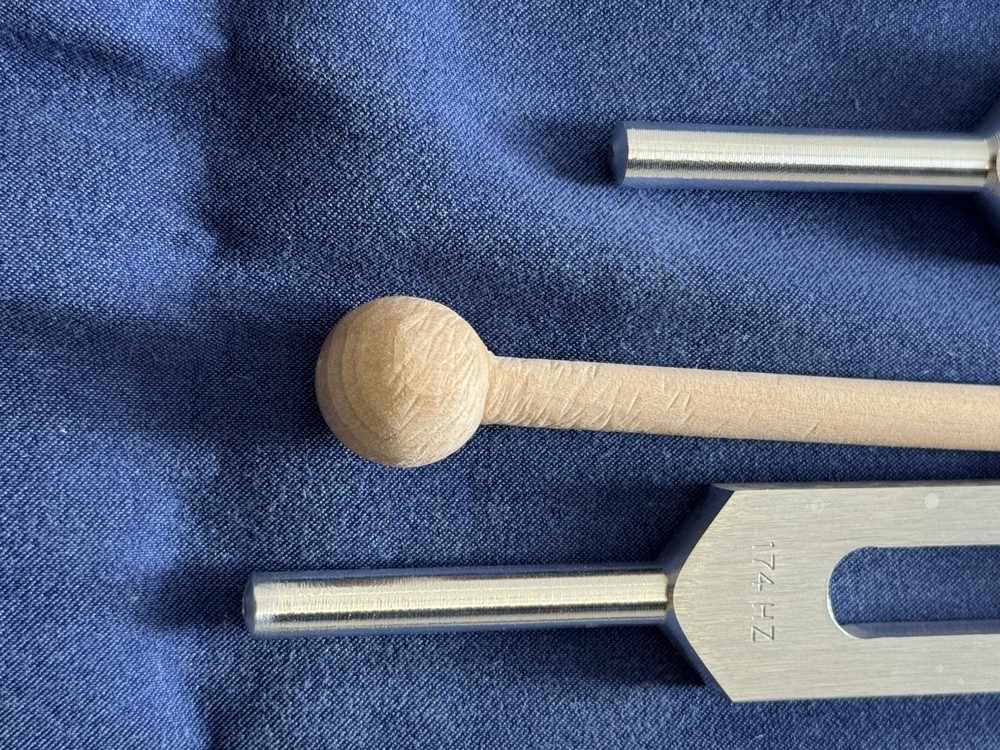 Omnivos 9 Sacred Solfeggio Tuning Fork Set