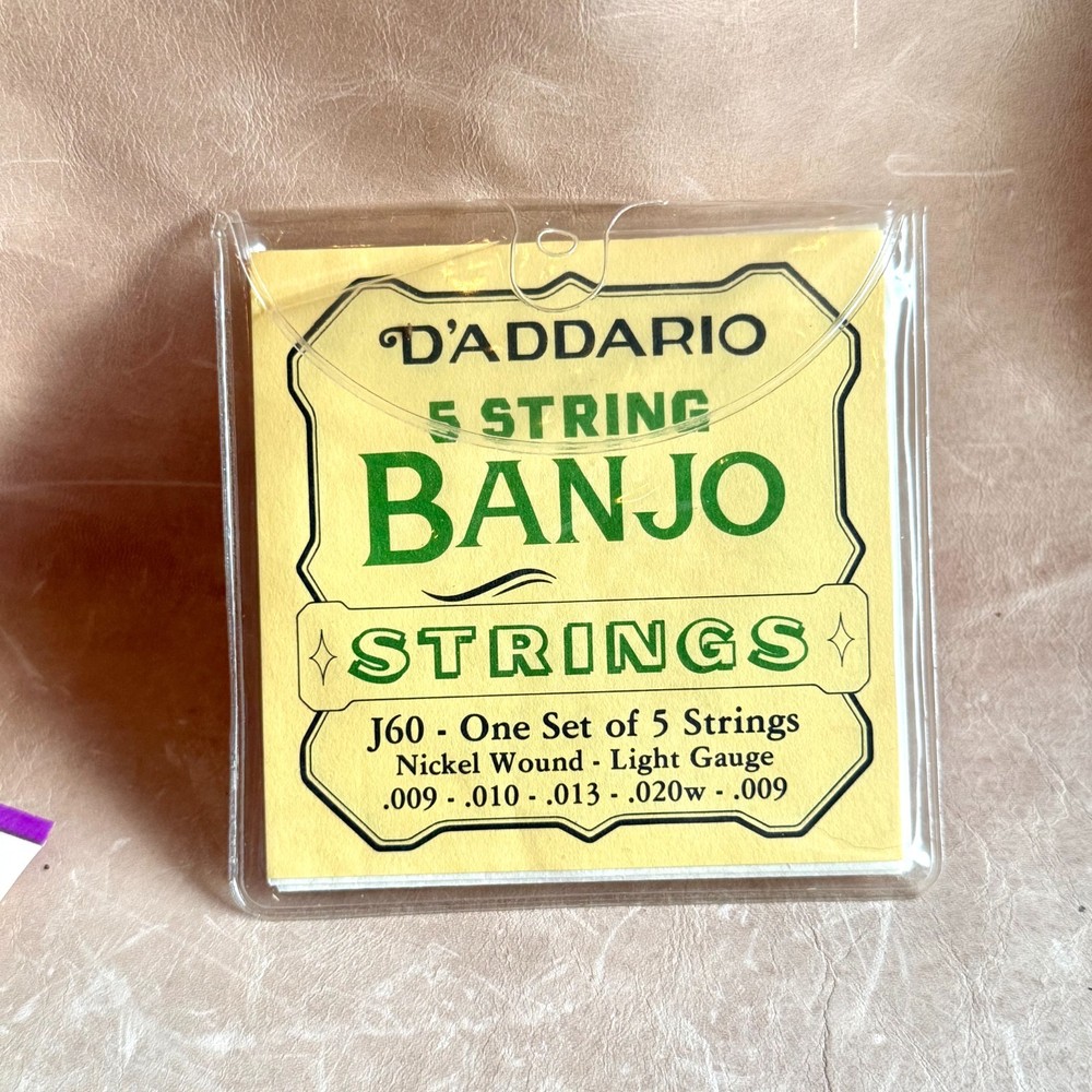 Banjo String Replacements - D'Addario, GHS Strings & Vega - 11 Packets