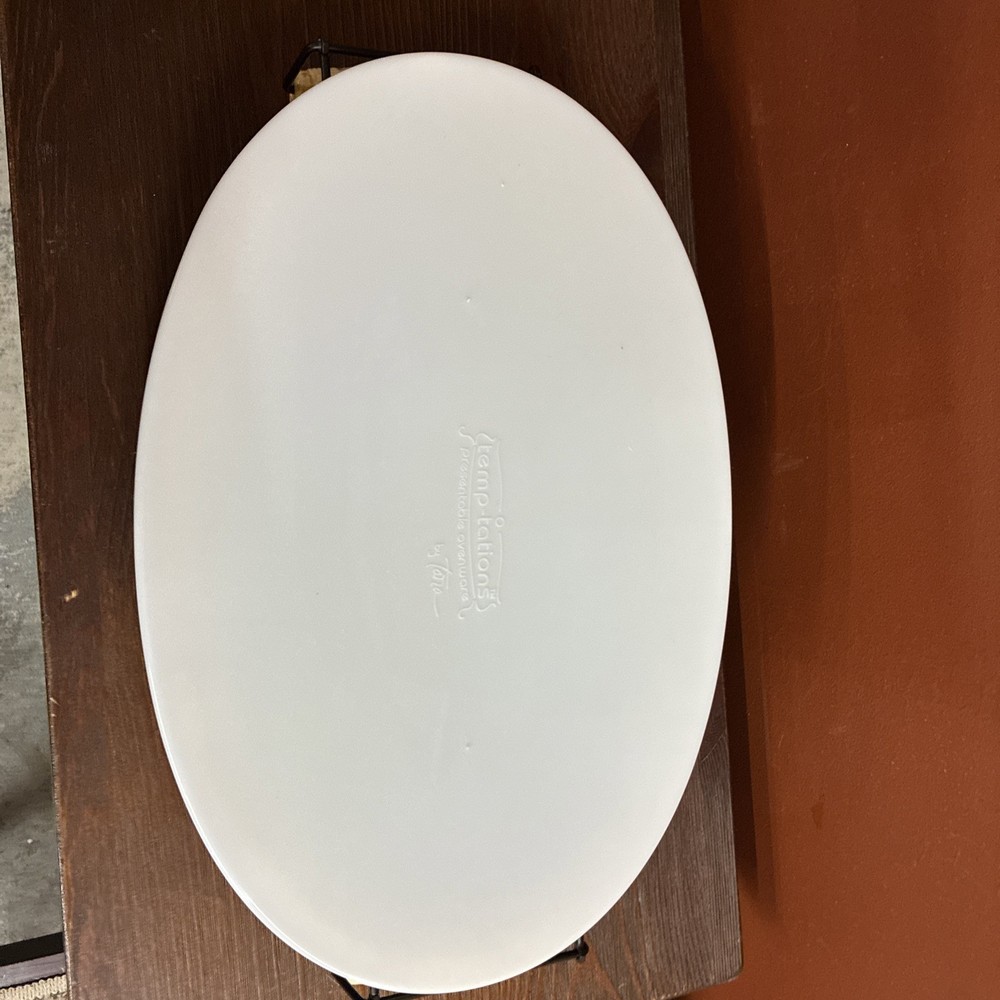 Temp-tations Presentable Ovenware By Tara Fruit Basket Pattern 4 Piece Set NWOB