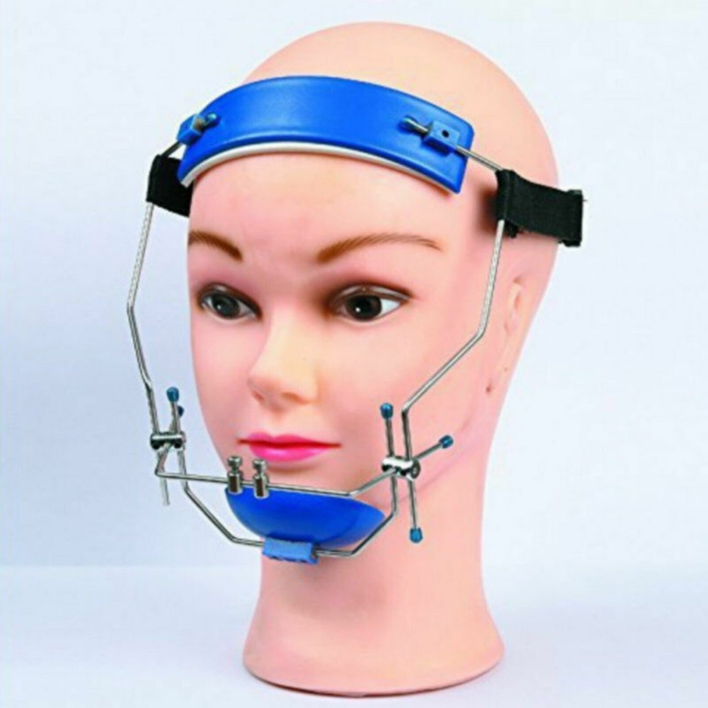 Dental Orthodontic Forward Pull Headgear Face Shield Double Lever Adjustable