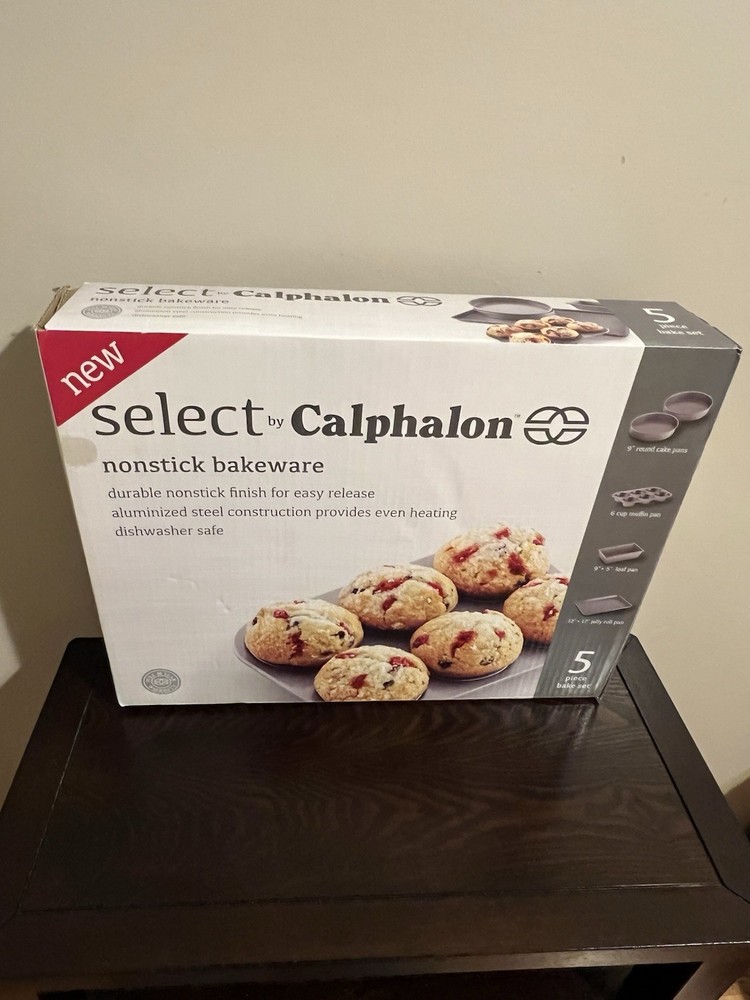 Calphalon Select Nonstick Bakeware Set 5 Piece Baking Pan Set