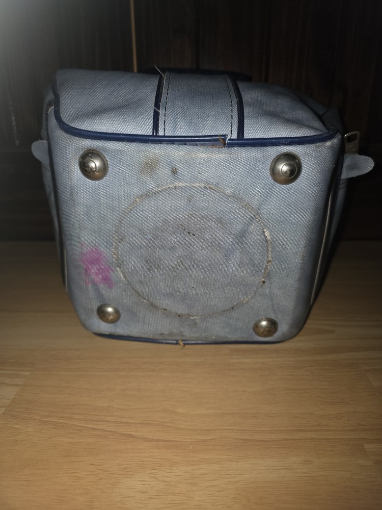 Vintage C&C Blue Bowling Bag