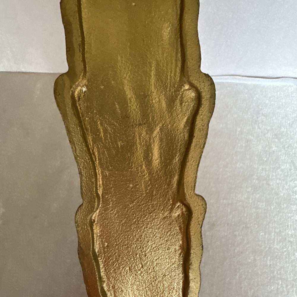 Antique Gold Metal Wall Sconce