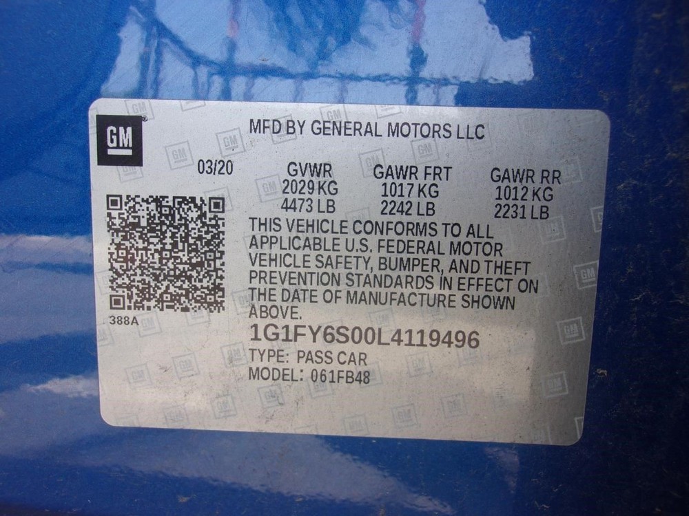 BOLT 2020 Info-GPS-TV Screen 30141245