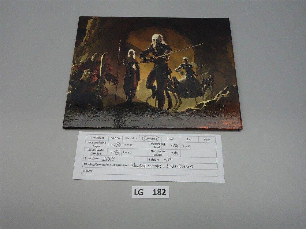 Dungeons & Dragons, D&D: Drow Dungeon Master's Screen 2008 4E
