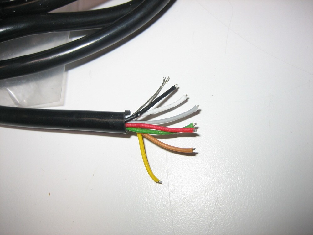 C-Map *NEW* 6-Pin Power Data Cable for Legacy Older Display Chartplotter GPS
