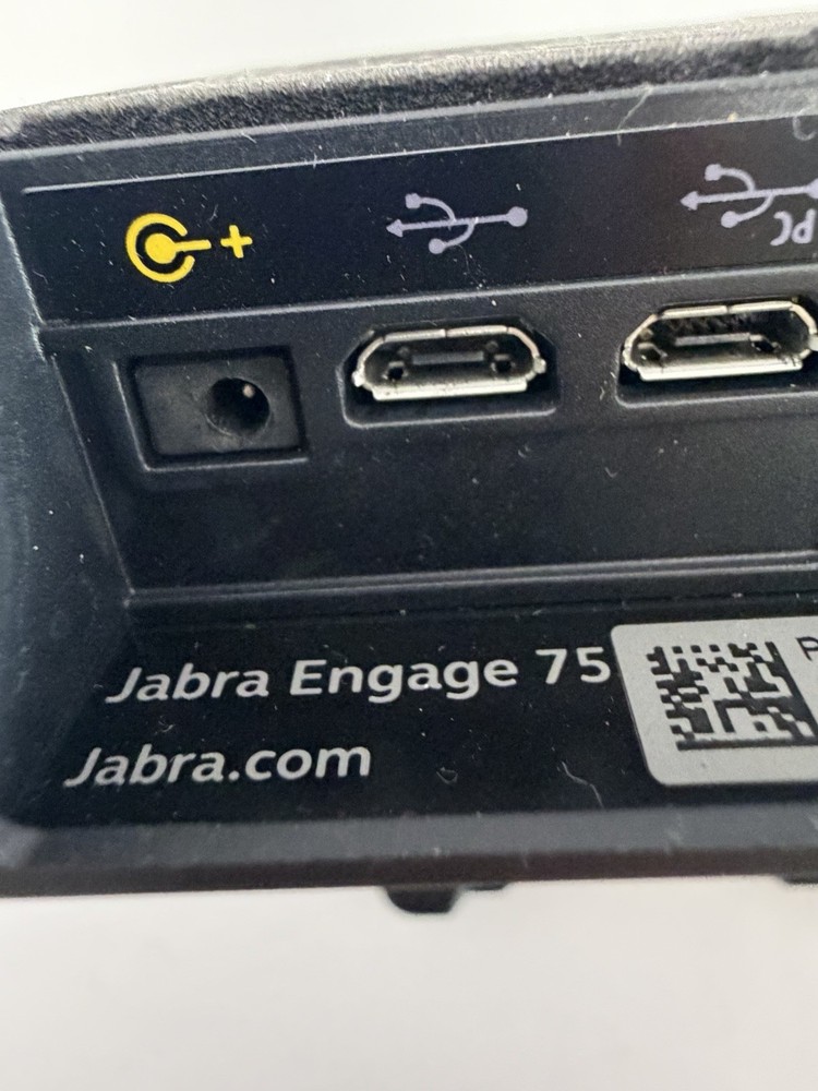 Jabra Engage 75 ireless Headset Charging Base Only With Ac Adapter, WORKING