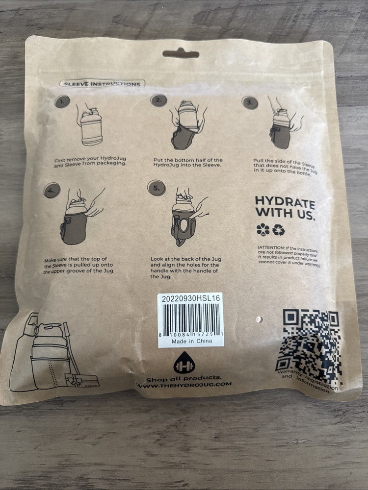 HydroJug Insulating Sleeve Pink Marble (NEW)