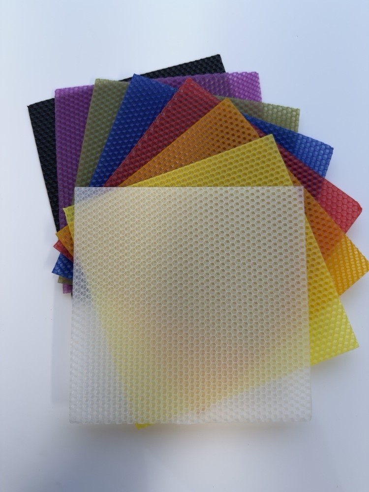 ritual candle kits | 8 Colored Honeycomb Sheets + Wicks