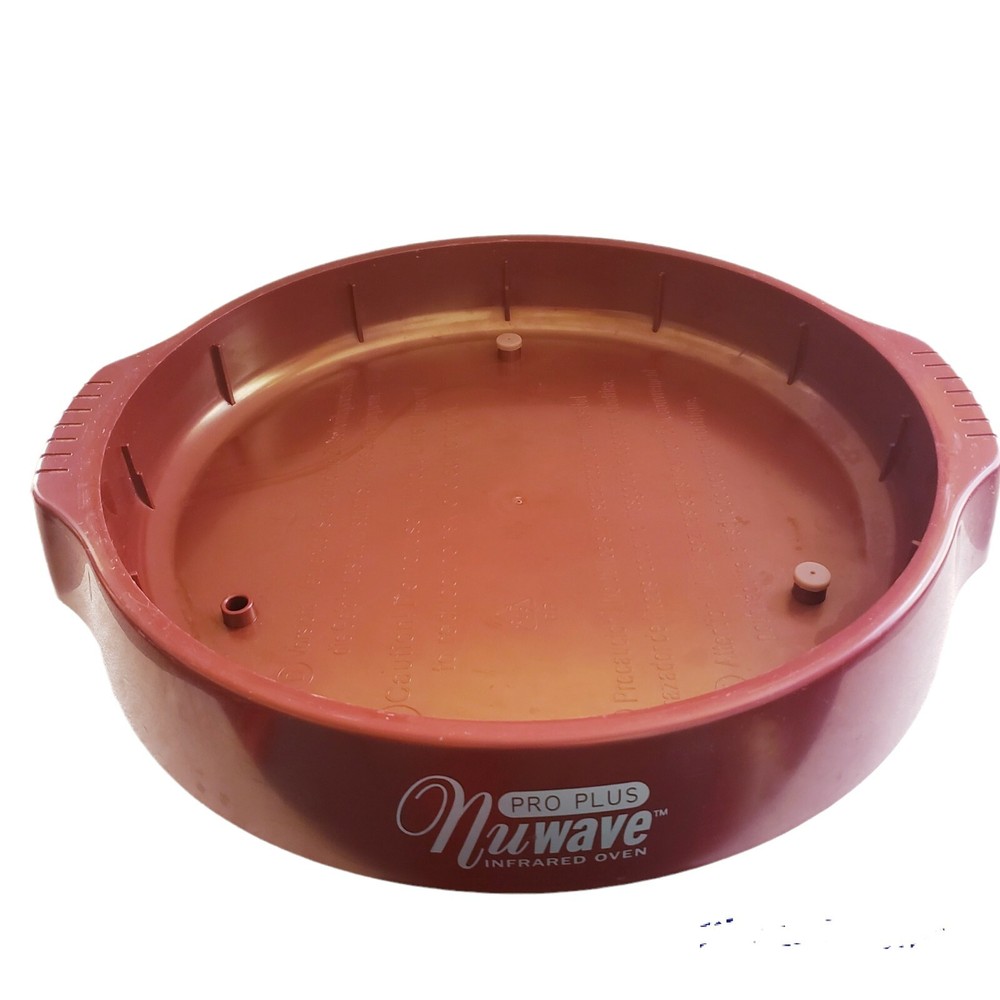 NuWave Pro Plus Oven Red Replacement Parts Bottom Base ONLY