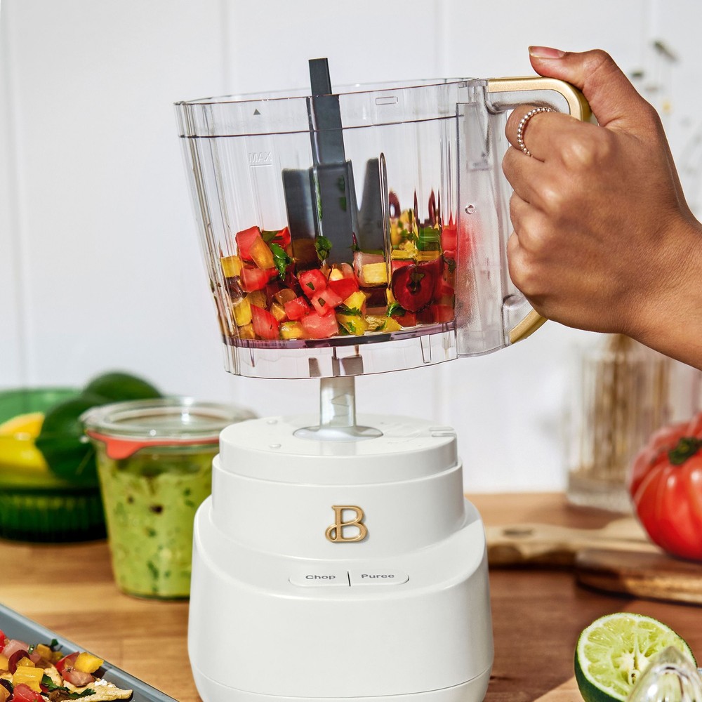 3-Cup Food Chopper, White Icing