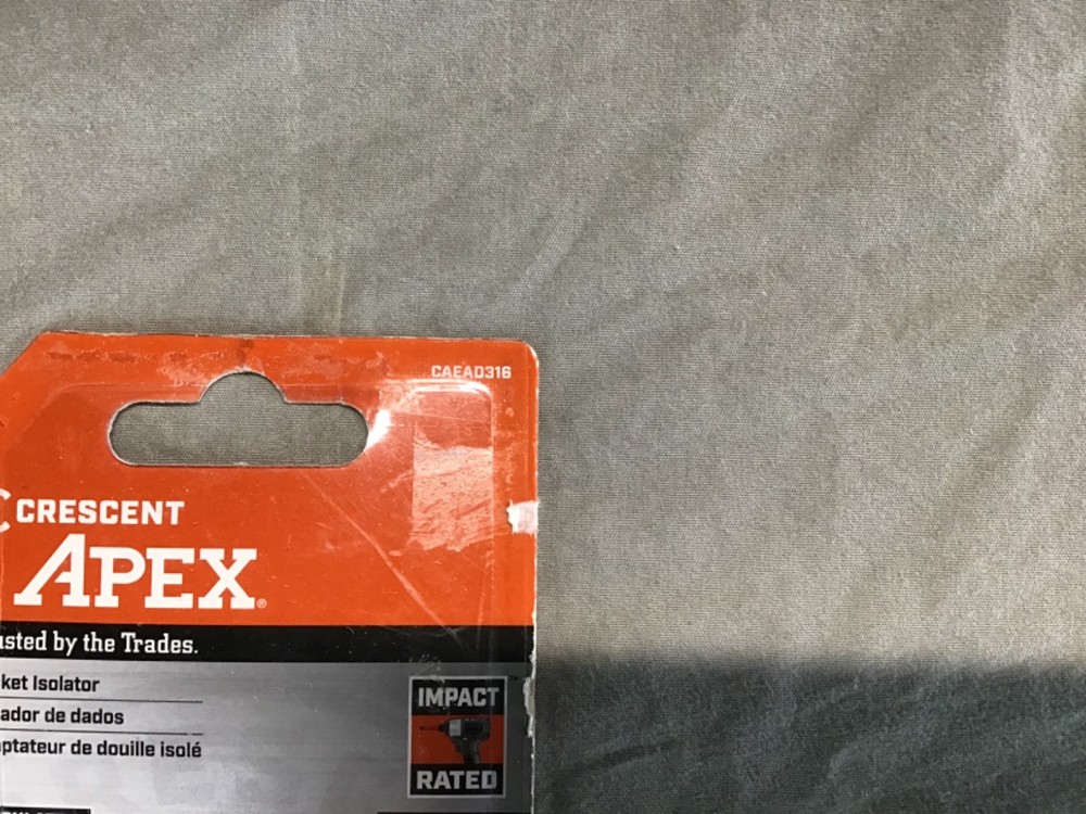 CAEAD316 Crescent APEX eSHOK-GUARD Socket Isolator 1/4'' x 2''