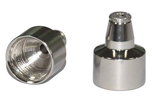 Microdermabrasion Replacement Tips 9 Pack Universal Stainless Steel Tips Set