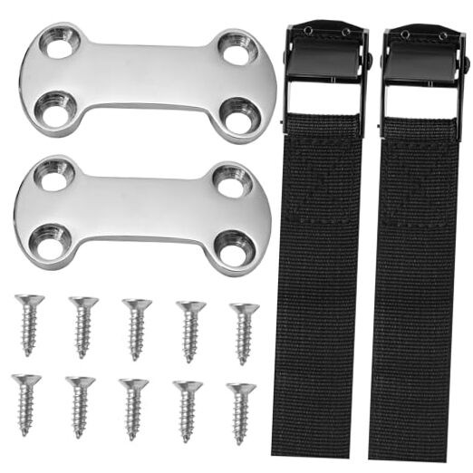 Cooler Tie Down Kit 2*57" Straps+2*Heavy Pads