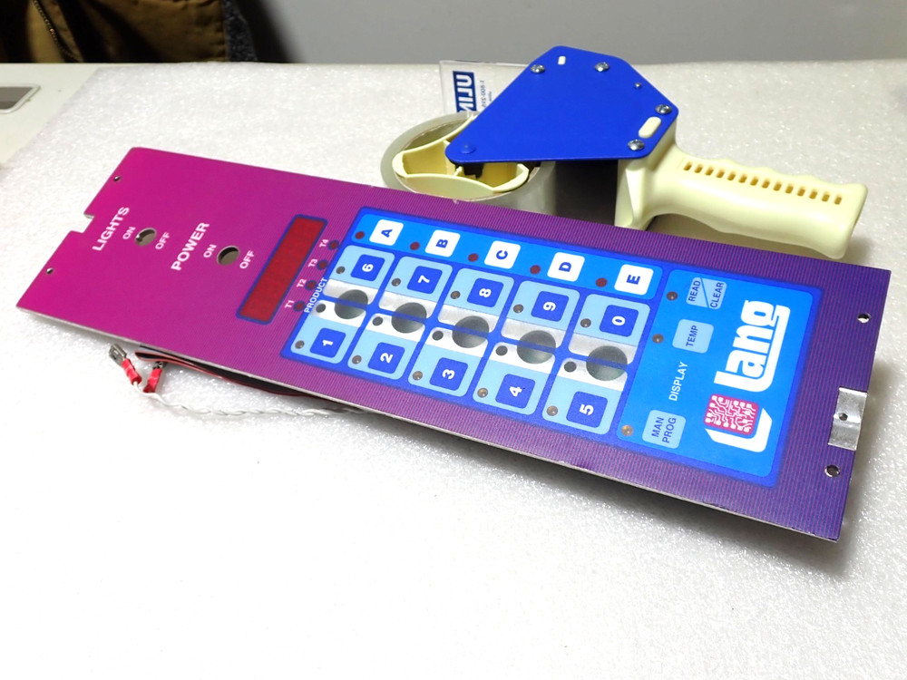 LANG OVEN CONTROL PANEL DISPLAY