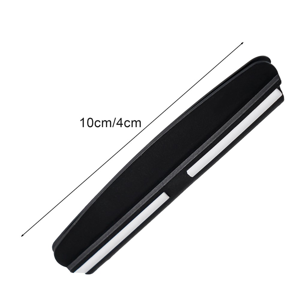 Grinding Stone Auxiliary Device Angle Sharpener Kitchen Knives Black White