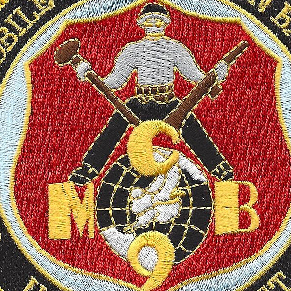 9th Mobile Construction Battalion Patch
