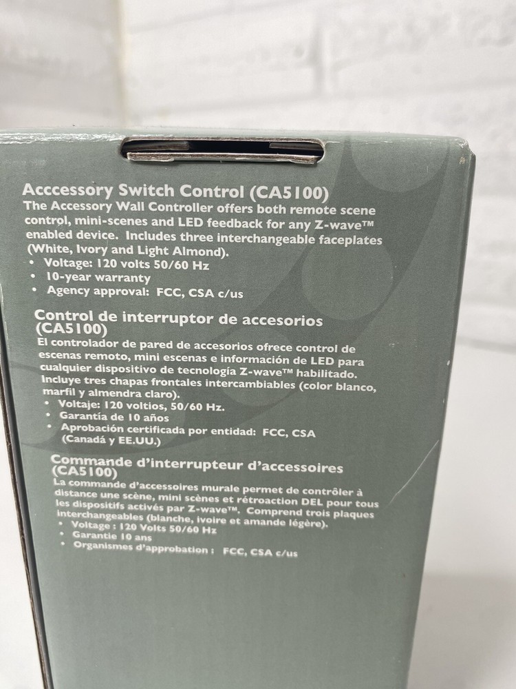 New Intermatic In Touch, Wireless Controls CA5100 Accessory Switch Control