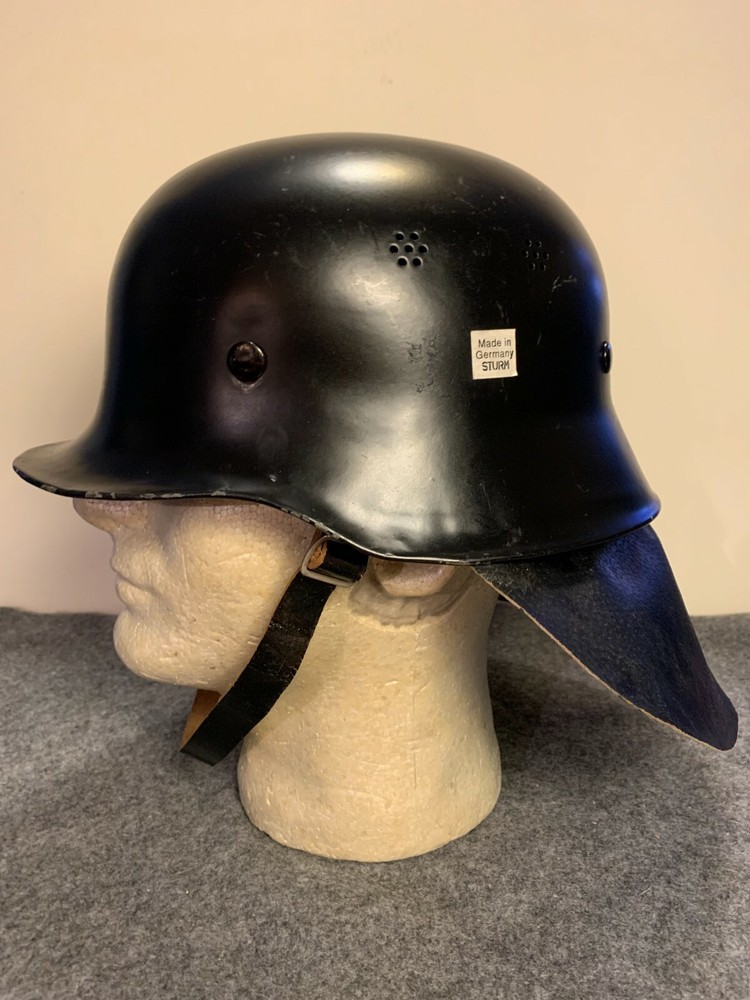 German Firefighter Protective Helmet 1960's