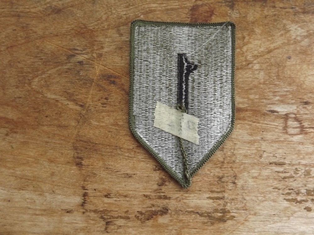 1st Infantry Division Patch, Subdued - INV# C387