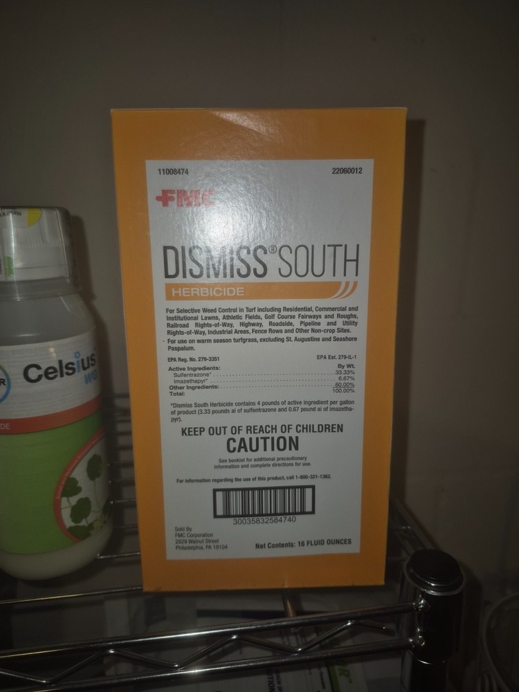 Dismiss South Herbicide bottle (10 oz)